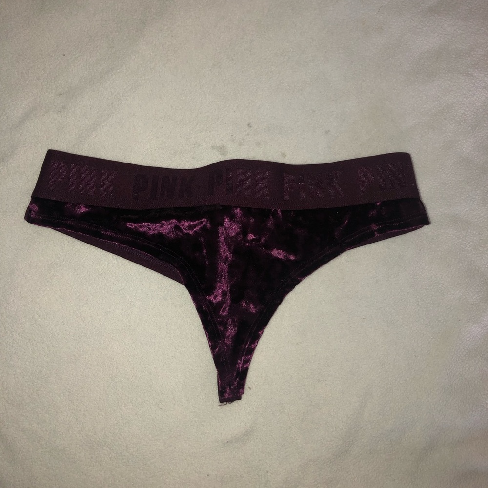 Pink thong